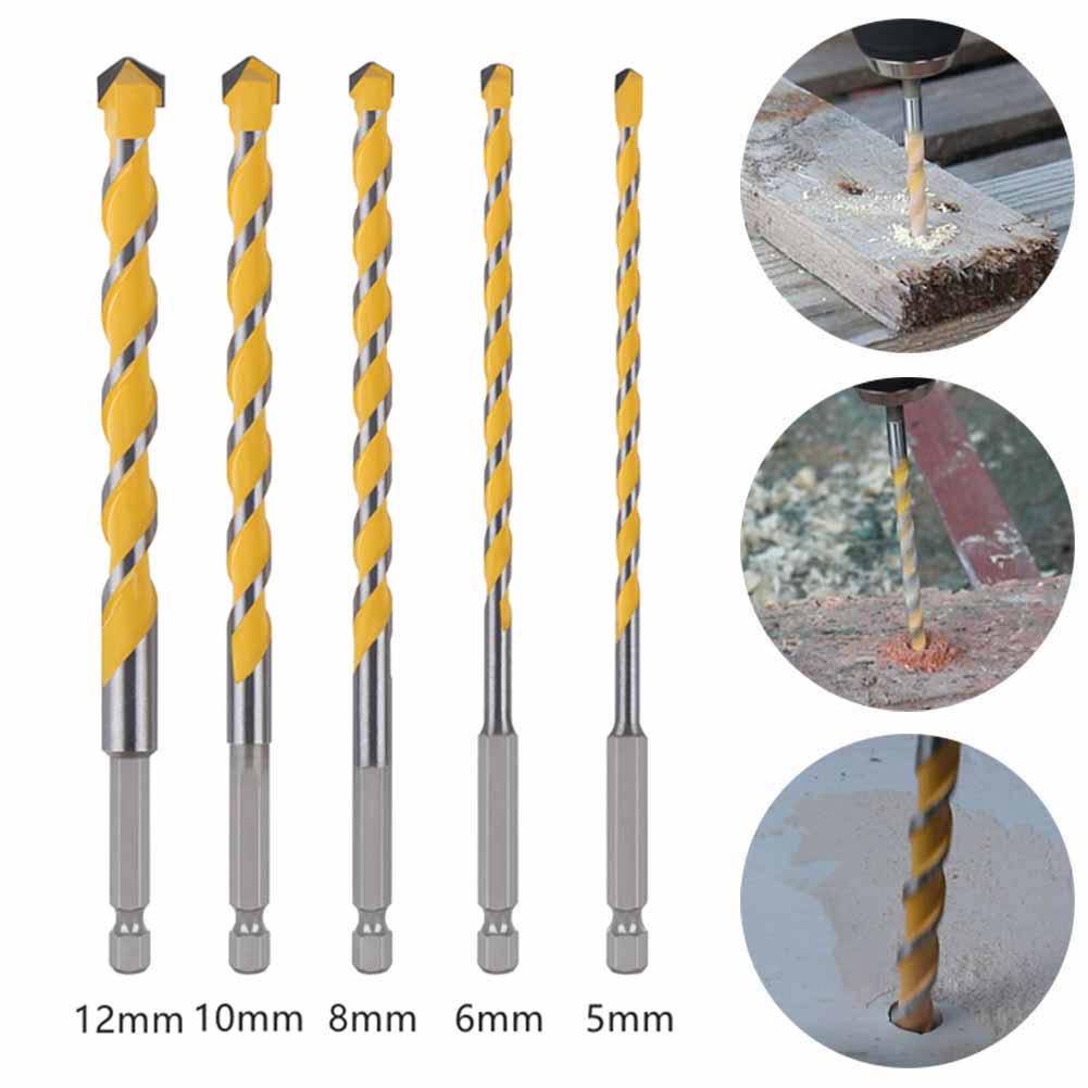 Workshop Cutting Tools - Broca de vástago hexagonal de 5/6/8/10/12mm,