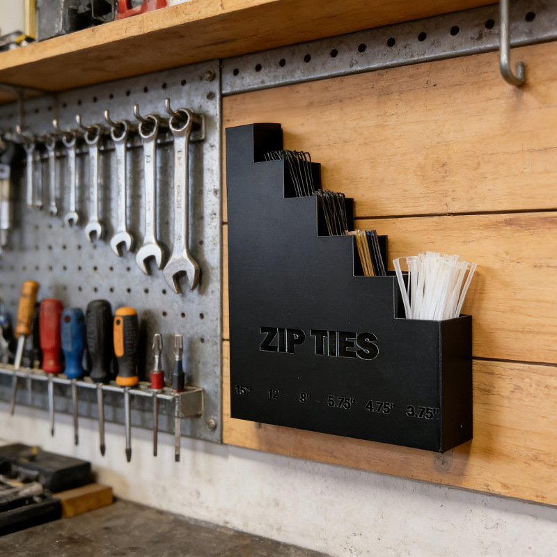 Workshop Tools Used - 1 Soporte de Pared para Cables,