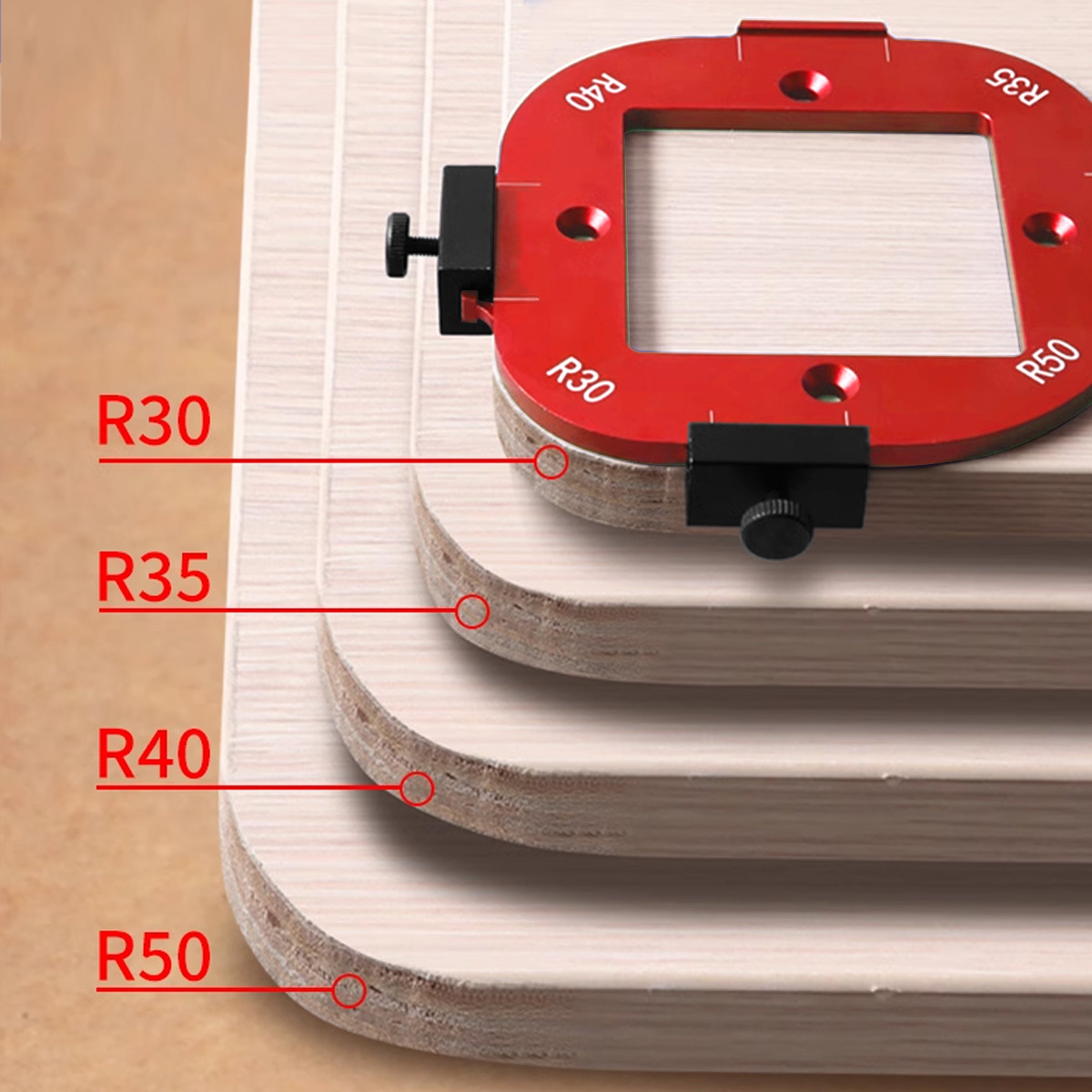 Plantilla de radio de esquina  - Workshop Cutting Tools reseña y precio