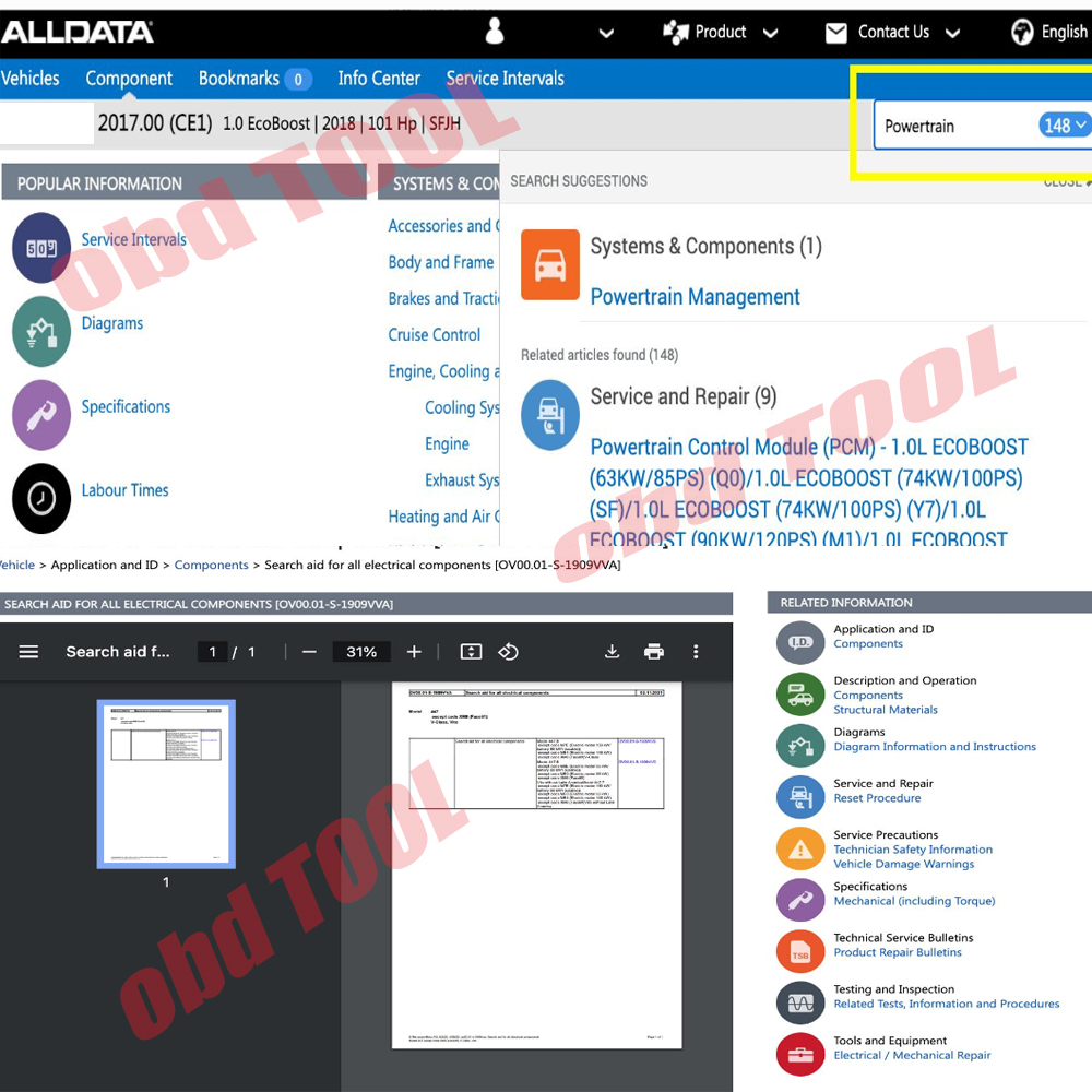 ALLDATA EU 2027 Cuenta en Líne - Workshop Tools Online reseña y precio