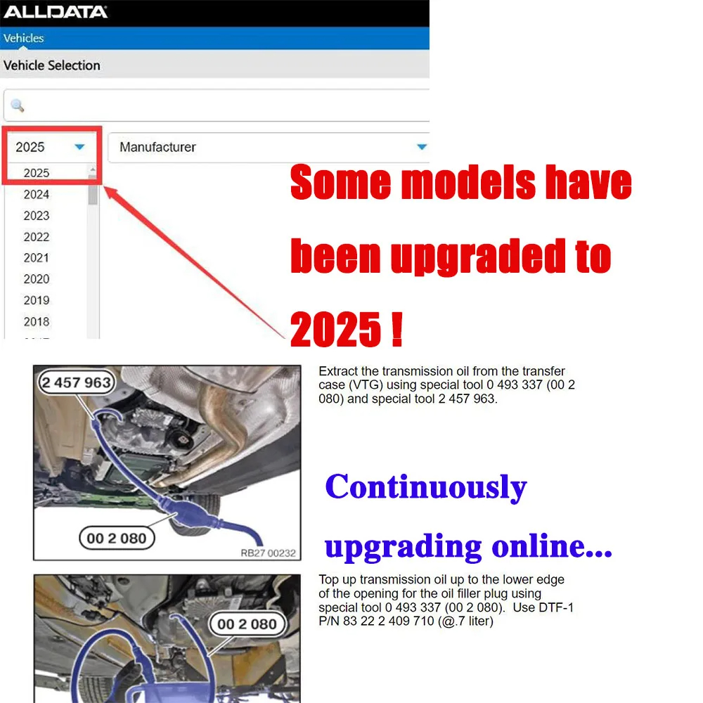 Software de Datos de Automóvil - Workshop Tools Online reseña y precio