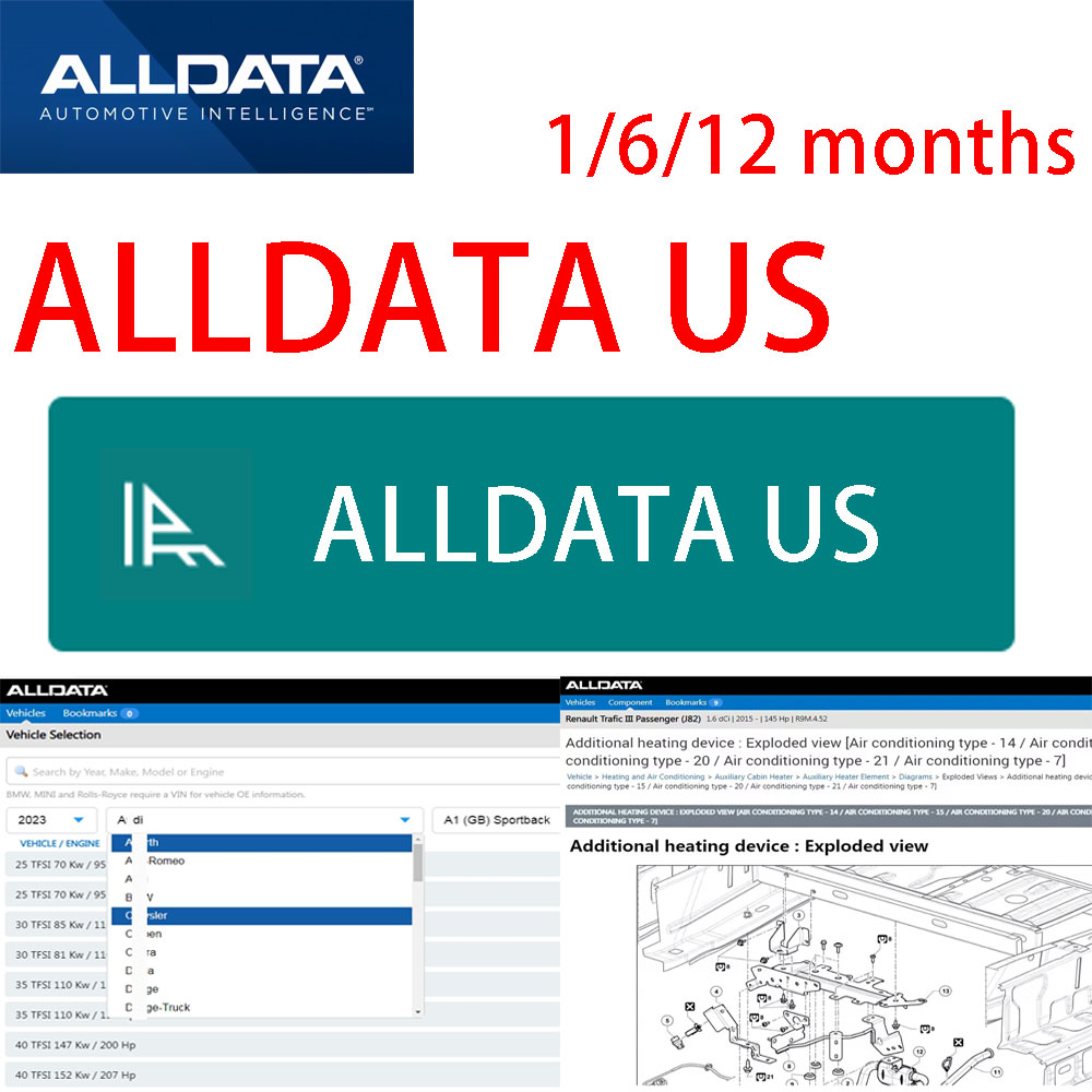 Nuevo Alldata US Versión Compl - Workshop Tools Online reseña y precio